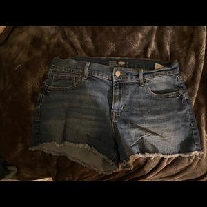 Cut Off Denim Shorts